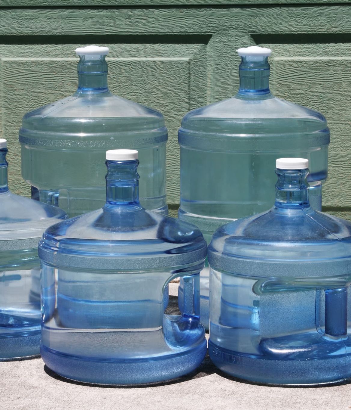 water bottles